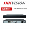 HIKVISION DS-7608NI-Q1/8P 8 CHANNEL 4K 8MP NVR