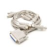 DB25 FEMALE TO 8 PORT BNC FEMALE CABLE