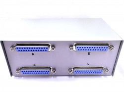 DB25 2 TO 2 CROSS MATRIX DATA SWITCHER