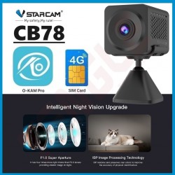VSTARCAM CB78 2K 3MP 4G MINI PORTABLE NIGHT VISION CCTV