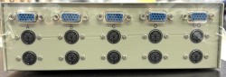 VGA/PS2 4 PORT KVM SWITCH HD15/6/6-4