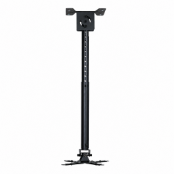 Black Universal Projector Ceiling Mount 625–850mm – 718-2