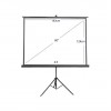 80" Tripod Projector Screen – 4:3
