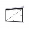 100" Manual Pull-Down Projector Screen – 4:3