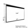 120" Motorized Electric Projector Screen – 4:3 (Pre-Order)