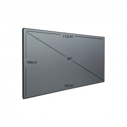 80" 16:10 Ambient Light Rejection (ALR) Projector Screen