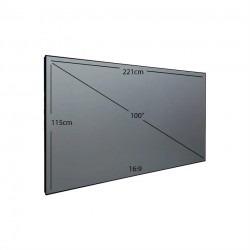 100" 16:9 Ambient Light Rejection (ALR) Projector Screen
