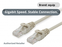 equip Cat.6 1.0m Gigabit Ethernet Patch Cable (U/UTP)