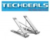 Unitek D1137AGY01 USB-C Foldable Laptop Stand W/Dock (D1137A