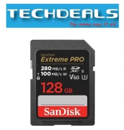 Sandisk ExtremePRO 128Gb SDXC UHS-II V60 R280MB/s