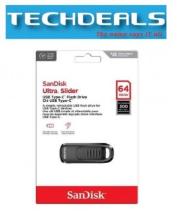 Sandisk SDCZ480-064GB Ultra Slider USB-C Black