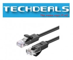 Ugreen 20162 Cat6 Lan Cable 5M Black (NW102-20162)