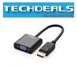 Ugreen 20415 DP to VGA Converter Black (DP106-20415)