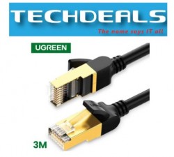 Ugreen 11270 Cat7 STP Cable 3mtr Black (NW107-11270)