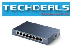 Tp-Link SG108 8-Port Gigabit Desktop Switch (TL-SG108)