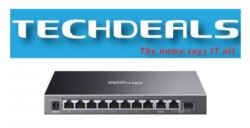 Tp-Link ES210GP 10-Port Gigabit Easy Managed W/8port POE+ (E