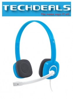 Logitech H150 Stereo Headset Blue (981-000454)