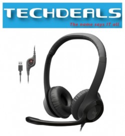 Logitech H390 USB Stereo Headset (981-000485)