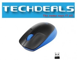 Logitech M190 Wireless Mouse Blue (910-005914)