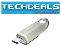 Sandisk SDCZ75-128GB Ultra Luxe USB Type-C Flash Drive