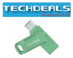 Sandisk SDDDC3-256GB DualDrive Go USB Type-C Green