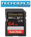 Sandisk SDSDXXU-064GB Extreme Pro SDXC UHS-I R200M