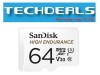 Sandisk SDSQQNR-064G High Endurance MicroSDXC
