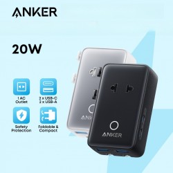 ANKER NANO 5-IN-1 TRAVEL ADAPTER 20W A9215H11