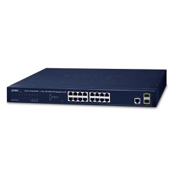 PLANET GS-4210-8T2S IPv4/IPv6, 16-Port 10/100/1000Base-T + 2