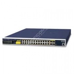 PLANET IGS-6325-24P4S IP30 19" Rack Mountable Industrial L3 
