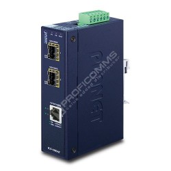 PLANET IGT-1205AT IP30 Industrial 1-port 10/100/1000T to 2-p
