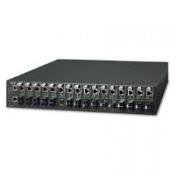 PLANET MC-1610MR 19" 16-slot SNMP Managed Media Converter Ch