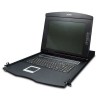 PLANET IKVM-210-08M 17" 8-Port Combo VGA LCD IP KVM Switch: 