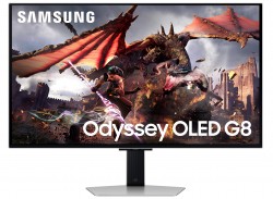 SAMSUNG Odyssey 32" OLED G8 4K 240Hz Gaming Monitor LS32FG81