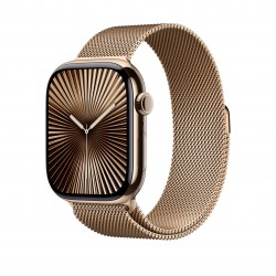 APPLE MXMR3FE/A 46mm Gold Milanese Loop - M/L