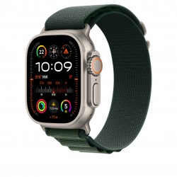 APPLE MXMV3FE/A 49mm Dark Green Alpine Loop - Medium - Natur