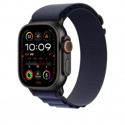 APPLE MYPY3FE/A 49mm Navy Alpine?Loop -?Large - Black Titani