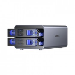 Unitek S1308A01-UK USB3.0 TO 2 BAY SATAIII HDD Enclosure