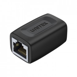 UNITEK A1026BK RJ45 Coupler Ethernet Connector Cat6 poly bag