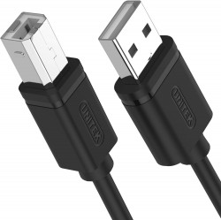 UNITEK Y-C430GBK 1M,  USB2.0 Type-A (M) to Type-B (M) Cable