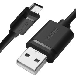 UNITEK Y-C451GBK 1M,  USB2.0 Type-A (M) to Micro USB (M) Cab