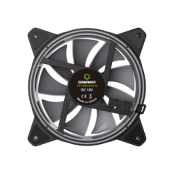 GameMax RQ-300 3x 12CM Rainbow ARGB Fans Inner Outer dual li