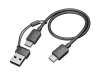 Poly 8L5A4AA Poly Voyager Free 60 USB-C to USB-C Charging Ca