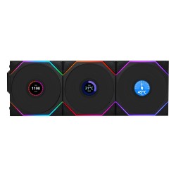 Lian Li 12RTL1W3B LIAN LI UNI FAN TL Wireless Reverse 120-3