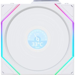Lian Li 12TLLCD1W1W LIAN LI UNI FAN TL Wireless LCD 120-1 Pa