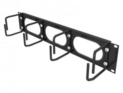 Vertiv 1230868 2U-Plastic Horizontal Cable Ring, 19" Rack mo
