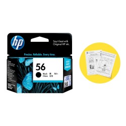 HP 56 Black Ink Cartridge C6656AA