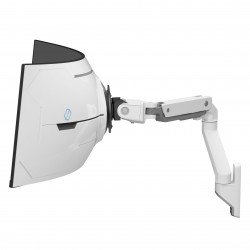 Ergotron 45-694-216 HX Wall Monitor Arm with VHD Pivot, Whit