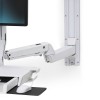 Ergotron 45-261-216 SV Sit-Stand Combo Extender, Bright Whit