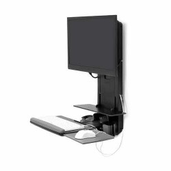 Ergotron 61-080-085 PATIENT ROOM, VL18 STS WM, ERGOTRON BLAC